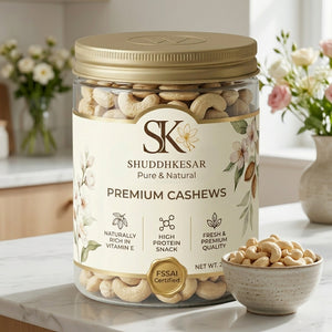 Shuddhkesar Premium Cashews (Kaju)